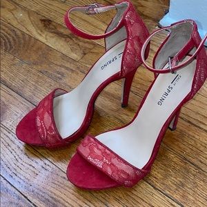 Call it spring red heels